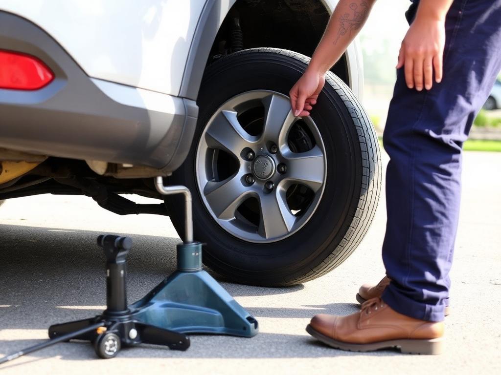 Change a Flat Tire